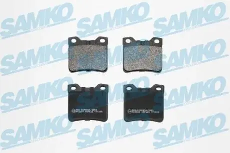 5SP622 Колодки тормозные дисковые SAMKO подбор по vin на Brocar
