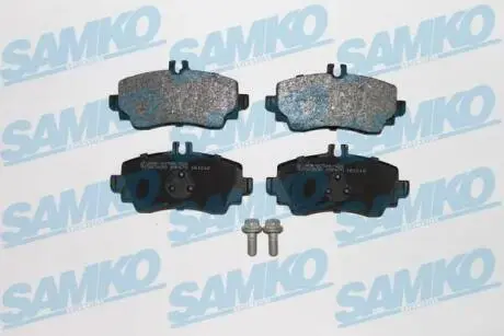 5SP670 Колодки тормозные, комплект MB A140 SAMKO підбір по vin на Brocar
