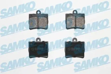 5SP725 Тормозные колодки дисковые зад. DB W202 C-klasa 96-00 SAMKO підбір по vin на Brocar