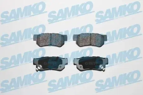 5SP847 Комплект гальмівних колодок, дискове гальмо SAMKO підбір по vin на Brocar