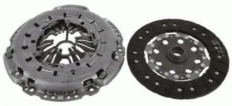 3000950789 Комплект зчеплення MB Vito (W447) 2.2CDI, 14- (d=240mm) OM651.950 SACHS підбір по vin на Brocar