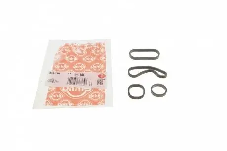 846110 Прокладка радіатора масляного Mini Cooper 06-15 N14 B16/N18 B16 (к-кт) ELRING підбір по vin на Brocar