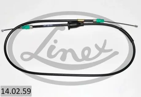 140259 Трос ручного гальма LINEX підбір по vin на Brocar
