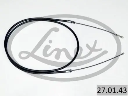 270143 Трос стояночного тормоза передн MERCEDES BENZ: 200, 220, 250D, 230, 300 E -85 FRONT LINEX подбор по vin на Brocar