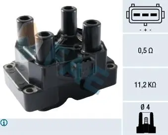 80289 Котушка запалювання (вир-во FAE) FAE підбір по vin на Brocar
