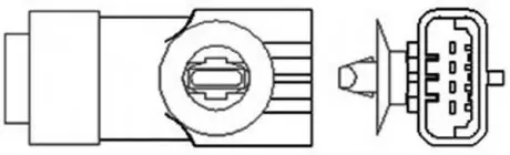 OSM006 Лямбда-зонд RENAULT 1,2-2,0 MAGNETI MARELLI підбір по vin на Brocar