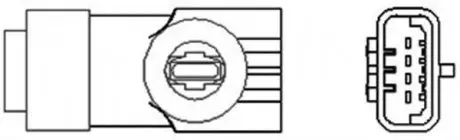 OSM036 Лямбда-зонд RENAULT 1,2/1,4/1,6 CLIO II/III MAGNETI MARELLI подбор по vin на Brocar