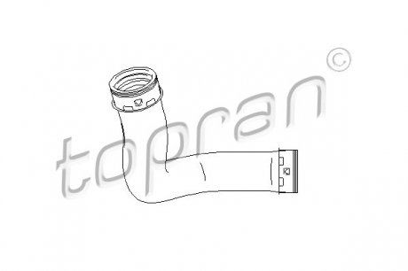 113559 Трубка нагнетаемого воздуха TOPRAN подбор по vin на Brocar