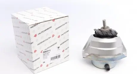 586311 Подушка двигателя (L) BMW 5 (E60/E61) 2.5D/3.0D 04-10 HUTCHINSON підбір по vin на Brocar