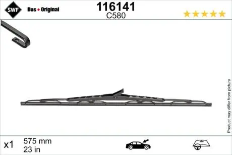 116141 Склоочисник SWF підбір по vin на Brocar