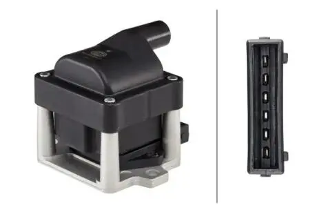5DA358000711 Котушка зажиг.з модулем Audi,Skoda,Seat HELLA підбір по vin на Brocar