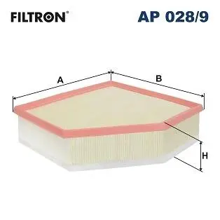 AP0289 Воздушный фильтр FILTRON подбор по vin на Brocar