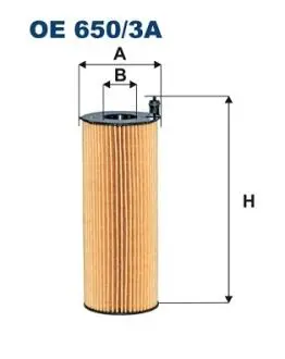 OE6503A FILTR OLEJU AUDI A6 FILTRON підбір по vin на Brocar