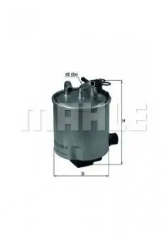 KL4404 Паливний фільтр MAHLE / KNECHT підбір по vin на Brocar