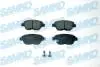 5SP1247 Тормозные колодки дисковые перед. Opel Corsa 1.0-1.4 06- SAMKO підбір по vin на Brocar