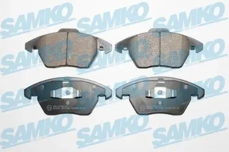 5SP1248 Комплект гальмівних колодок, дискове гальмо SAMKO підбір по vin на Brocar