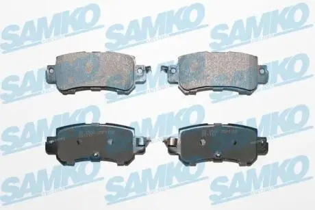 5SP1756 Комплект тормозных колодок, дисковый тормоз SAMKO подбор по vin на Brocar