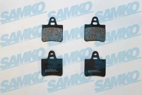 5SP194 Комплект гальмівних колодок, дискове гальмо SAMKO підбір по vin на Brocar