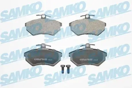 5SP600 Колодки гальм перед Caddy II >9.96/Passat B4/Audi 80 SAMKO підбір по vin на Brocar