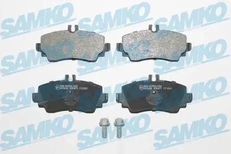 5SP671 Тормозные колодки дисковые перед. DB W168 A 97- SAMKO подбор по vin на Brocar