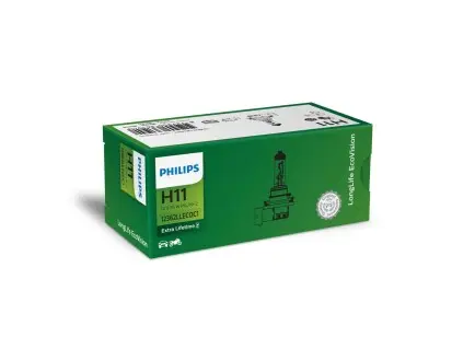 12362LLECO Лампа розжарювання, фара дальнього світла PHILIPS підбір по vin на Brocar