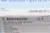 ADV183109 Диск сцепления VW Caddy II 1.9SDI/D/1.7SDI 95-04 (D=200mm) BLUE PRINT підбір по vin на Brocar