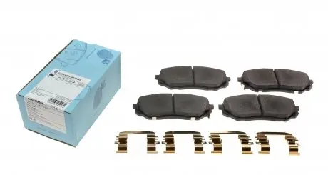 ADG042166 Колодки тормозные (передние) Hyundai Santa Fe IV/Kia Sorento 15- (к-кт) BLUE PRINT подбор по vin на Brocar