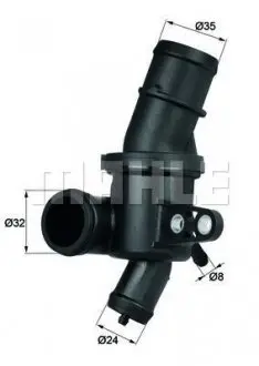 TH480 TERMOSTAT MERCEDES BEHR підбір по vin на Brocar