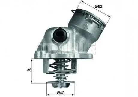 TM29100D Термостат, охлаждающая жидкость BEHR підбір по vin на Brocar