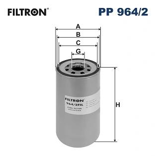 PP9642 FILTR PALIWA VOLVO FILTRON підбір по vin на Brocar