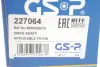 227064 Вал приводний GSP підбір по vin на Brocar