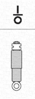 1882H Амортизатор масляный задний OPEL KADETT E (84-7/88) [351882080000] MAGNETI MARELLI подбор по vin на Brocar