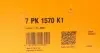 7PK1570K1 Комплект ремня генератора Nissan Qashqai/Renault Clio/Kangoo/Dacia Dokker/Duster/Logan 12- CONTITECH підбір по vin на Brocar