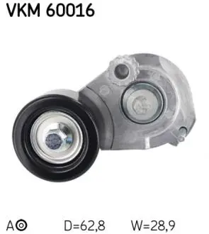VKM60016 Ролік SKF підбір по vin на Brocar