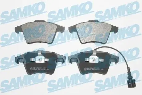 5SP1205 Колодки дискового гальма SAMKO підбір по vin на Brocar