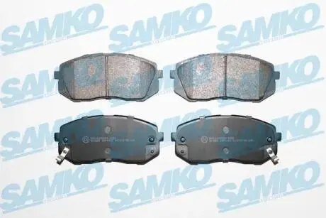 5SP1415 Комплект тормозных колодок, дисковый тормоз SAMKO подбор по vin на Brocar