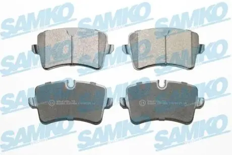 5SP1826 Комплект гальмівних колодок, дискове гальмо SAMKO підбір по vin на Brocar