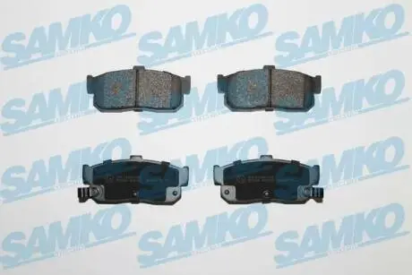 5SP602 Комплект тормозных колодок, дисковый тормоз SAMKO подбор по vin на Brocar