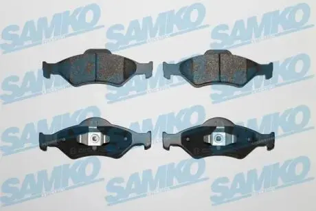 5SP795 Колодки гальмівні дискові SAMKO підбір по vin на Brocar