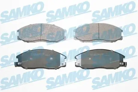 5SP860 Комплект гальмівних колодок, дискове гальмо SAMKO підбір по vin на Brocar