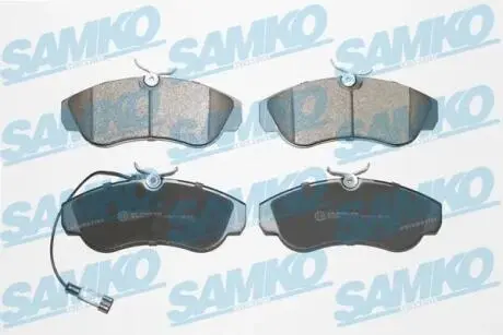 5SP965 Колодки тормозов перед DUCATO 00>01 (1.8t) SAMKO подбор по vin на Brocar