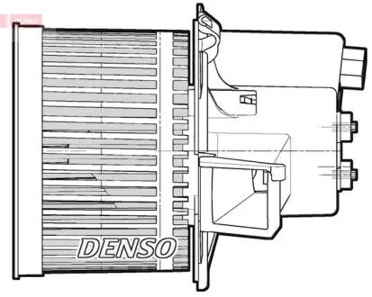 DEA09061 Вентилятор салону DENSO підбір по vin на Brocar