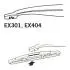 EX301 Щетка стеклоочистителя EX301 TRICO Trico підбір по vin на Brocar