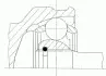 306662 PRZEGUB FIAT DOBLO GKN (Lobro) підбір по vin на Brocar