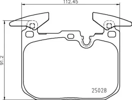 P06098 Колодки гальмівні BMW I8 15- BREMBO підбір по vin на Brocar