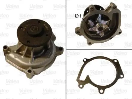 506708 Водяной насос VALEO подбор по vin на Brocar