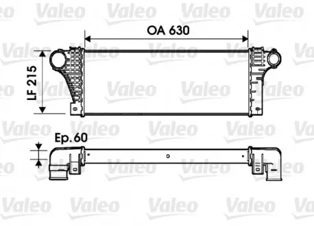 817941 Інтеркулер VALEO підбір по vin на Brocar