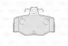301057 Тормозные колодки дисковые NISSAN Almera(N16,V10)/Primera(P10,P11) 1,5-2,2 &quot;R &quot;90-06 VALEO підбір по vin на Brocar