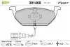 Тормозные колодки дисковые VAG A2/A3/Fabia/Octavia/Bora/Caddy/Golf/Jetta/Polo "1,0-2,5 "F "96>> 301408