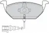 301408 Гальмівні колодки дискові VAG A2/A3/Fabia/Octavia/Bora/Caddy/Golf/Jetta/Polo &quot;1,0-2,5 &quot;F &quot;96&gt;&gt; VALEO підбір по vin на Brocar